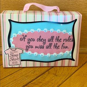 Big Comfy Sleep Shirt in a Box! 😴